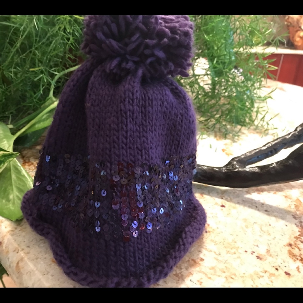 Deha Purple Winter Hat